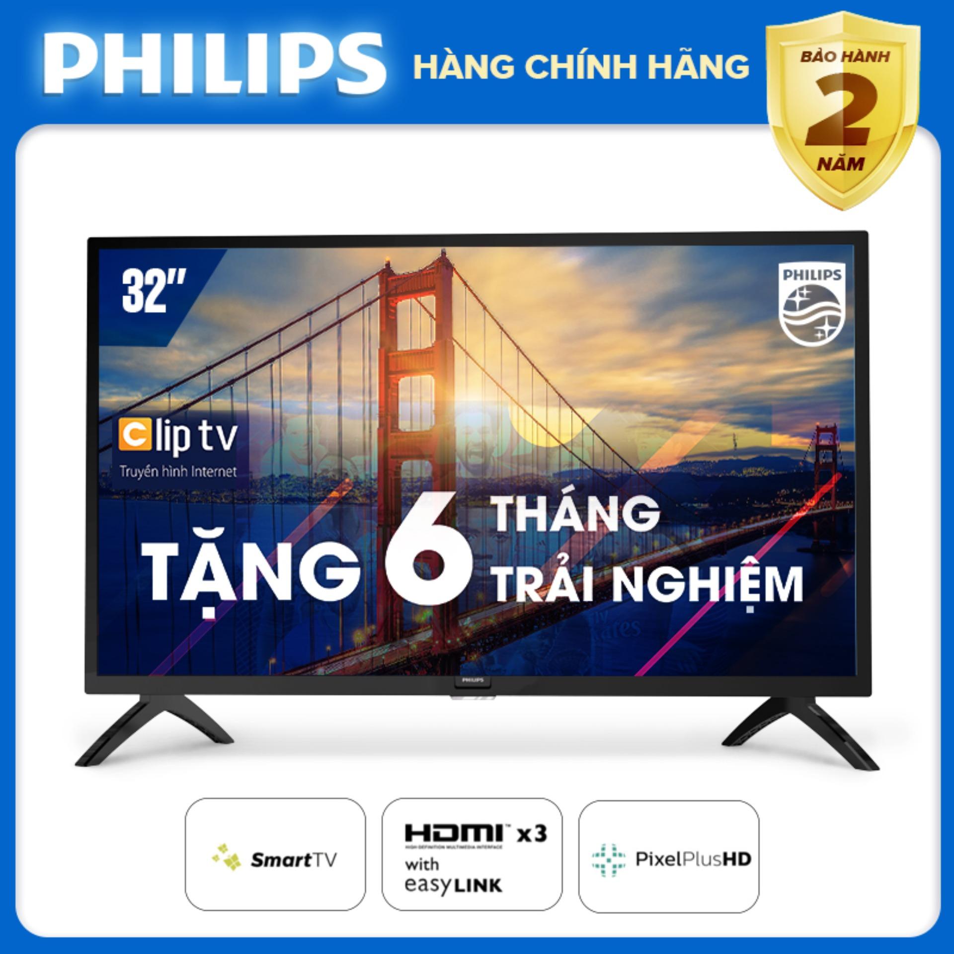 Tivi Smart Philips 32PHT5853S/74 - 32 inch, HD (1366 x 768)