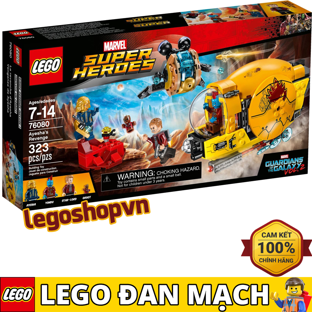 Lego Super Heroes 76080 Sự Trả Thù Của Ayesha