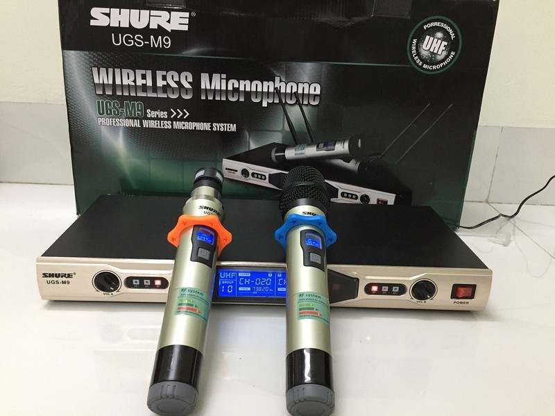 Micro karaoke Không dây Shure UGS M9