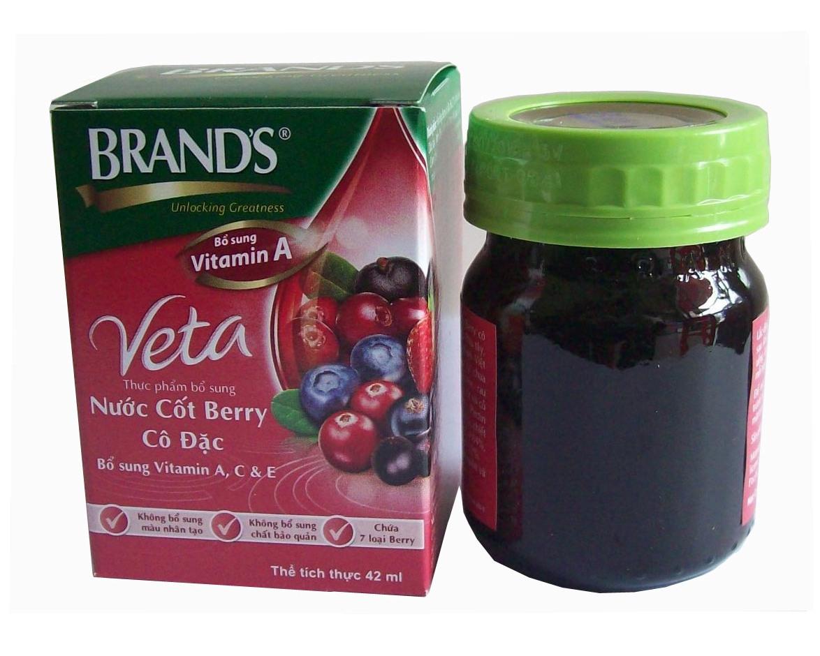 Nước cốt Brand's Veta Berry 42ml combo 24 hũ