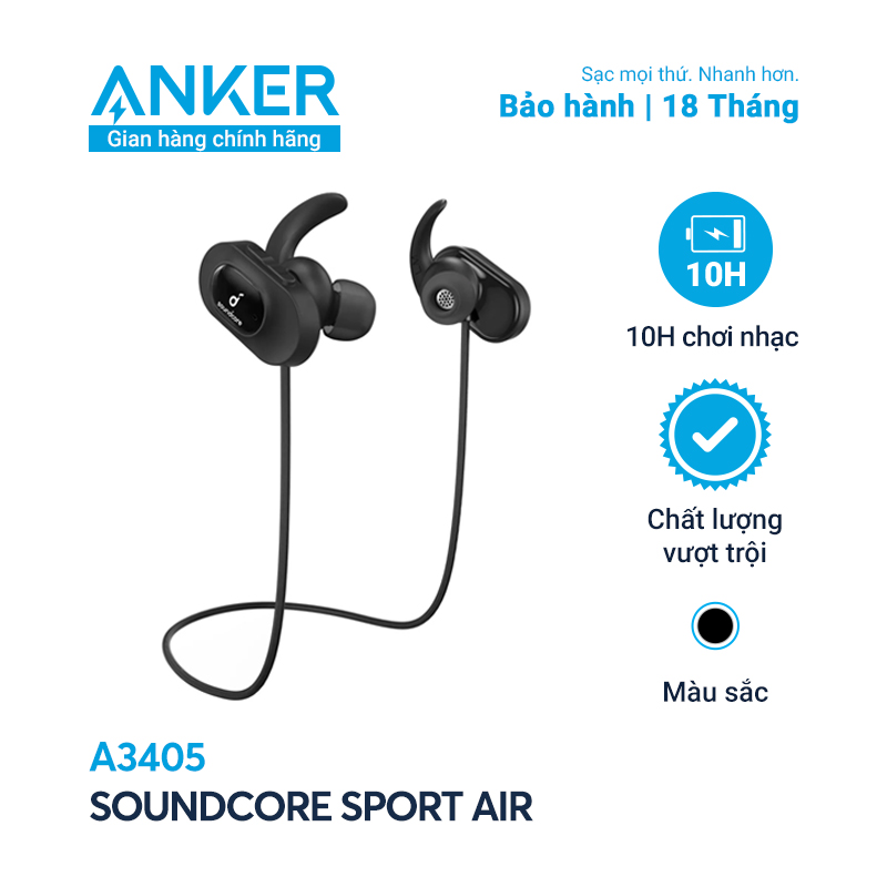 Tai nghe bluetooth Soundcore Sport Air A3405