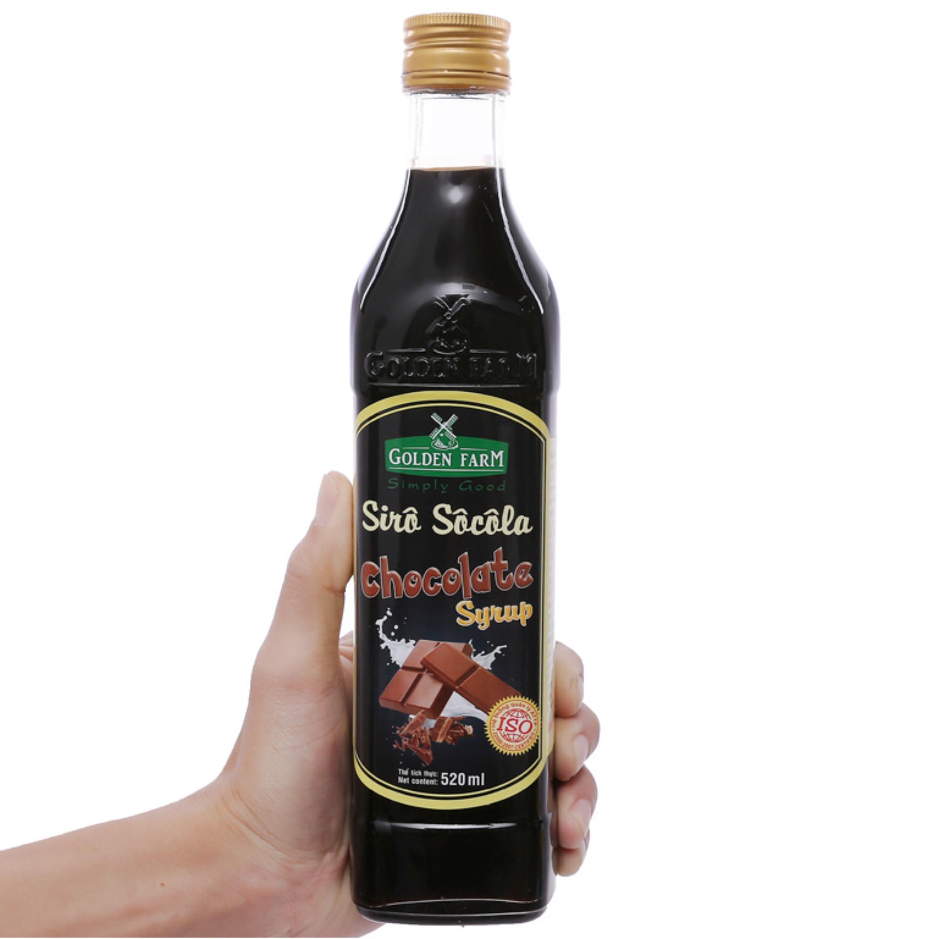 Siro Golden farm socola 700ml