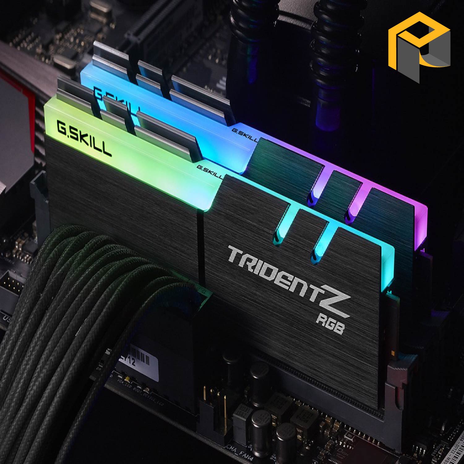 Ram G.Skill 16GB (2*8GB) DDR4 Bus 3600 Trident Z RGB (F4-3600C19D-16GTZRB)