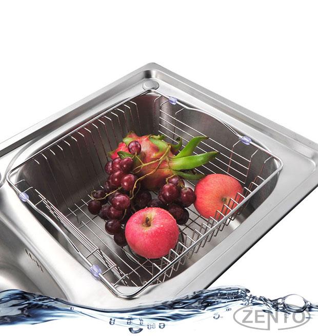 Chậu rửa bát inox 2 hố zento SK7842
