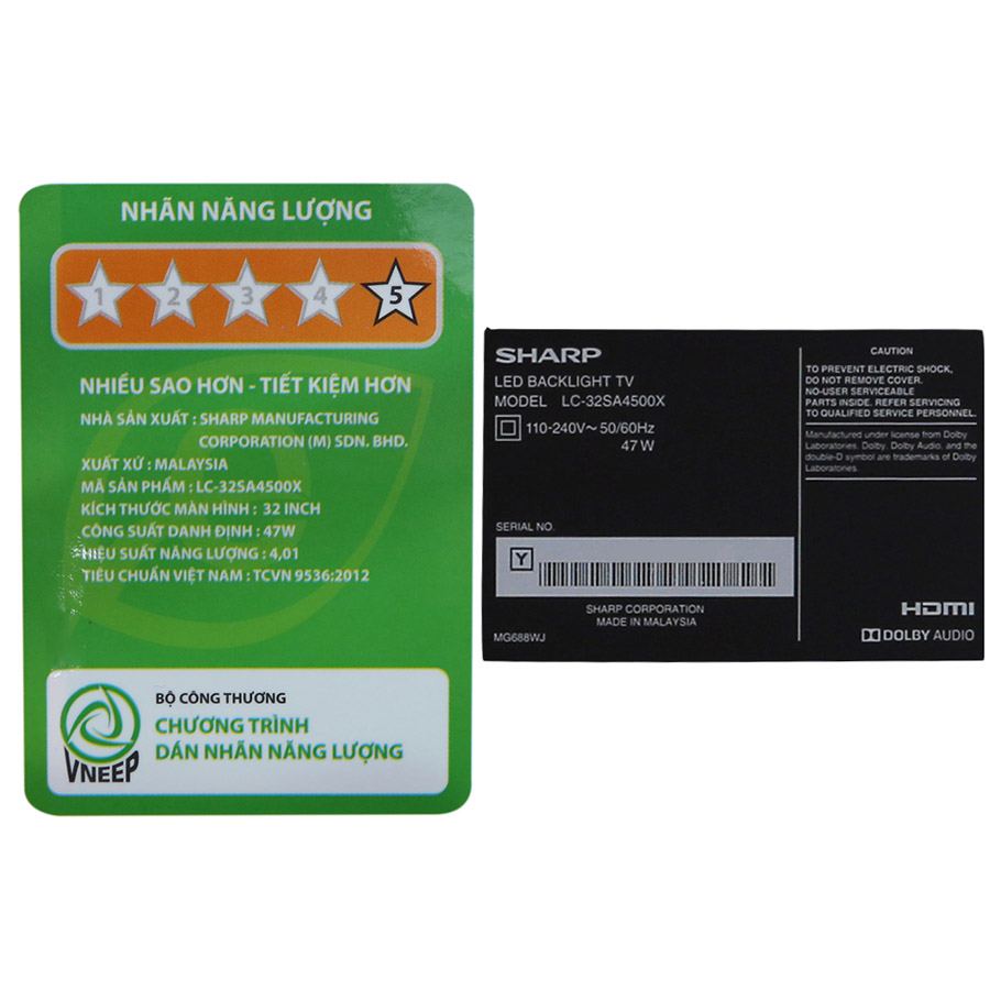Smart Tivi Sharp Full HD 2T-C32CE1X 32 inch