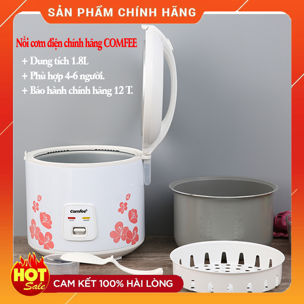 Nồi cơm điện Comfee CR-CM1820 C 1.8L