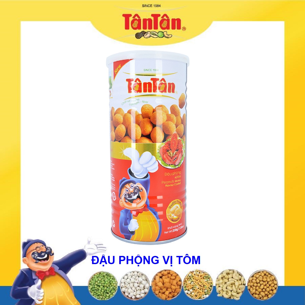 Đậu phộng Tân Tân tôm 200g