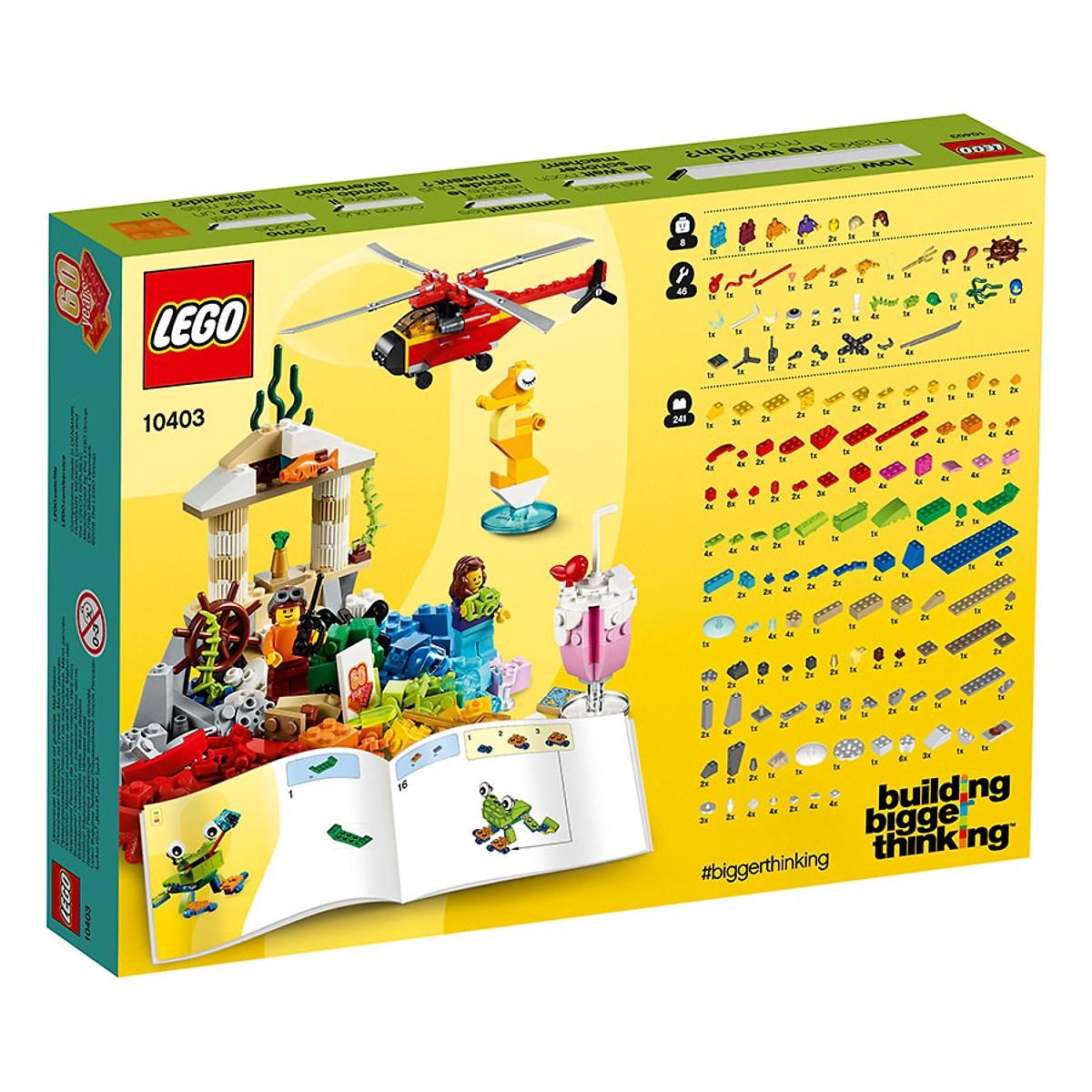 Lego Classic 10403 - Thùng Gạch Thế Giới Vui Nhộn