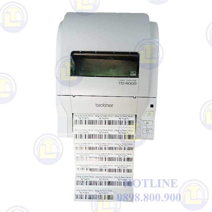Máy in giấy nhãn Brother TD-4000