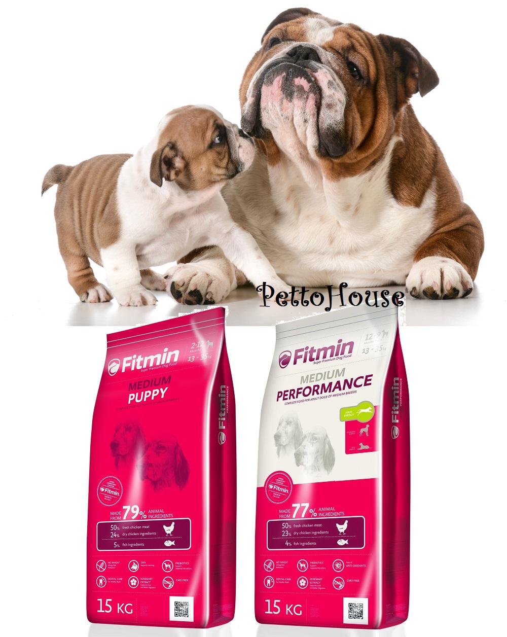 Thức ăn cho chó Fitmin Medium Puppy - 15kg