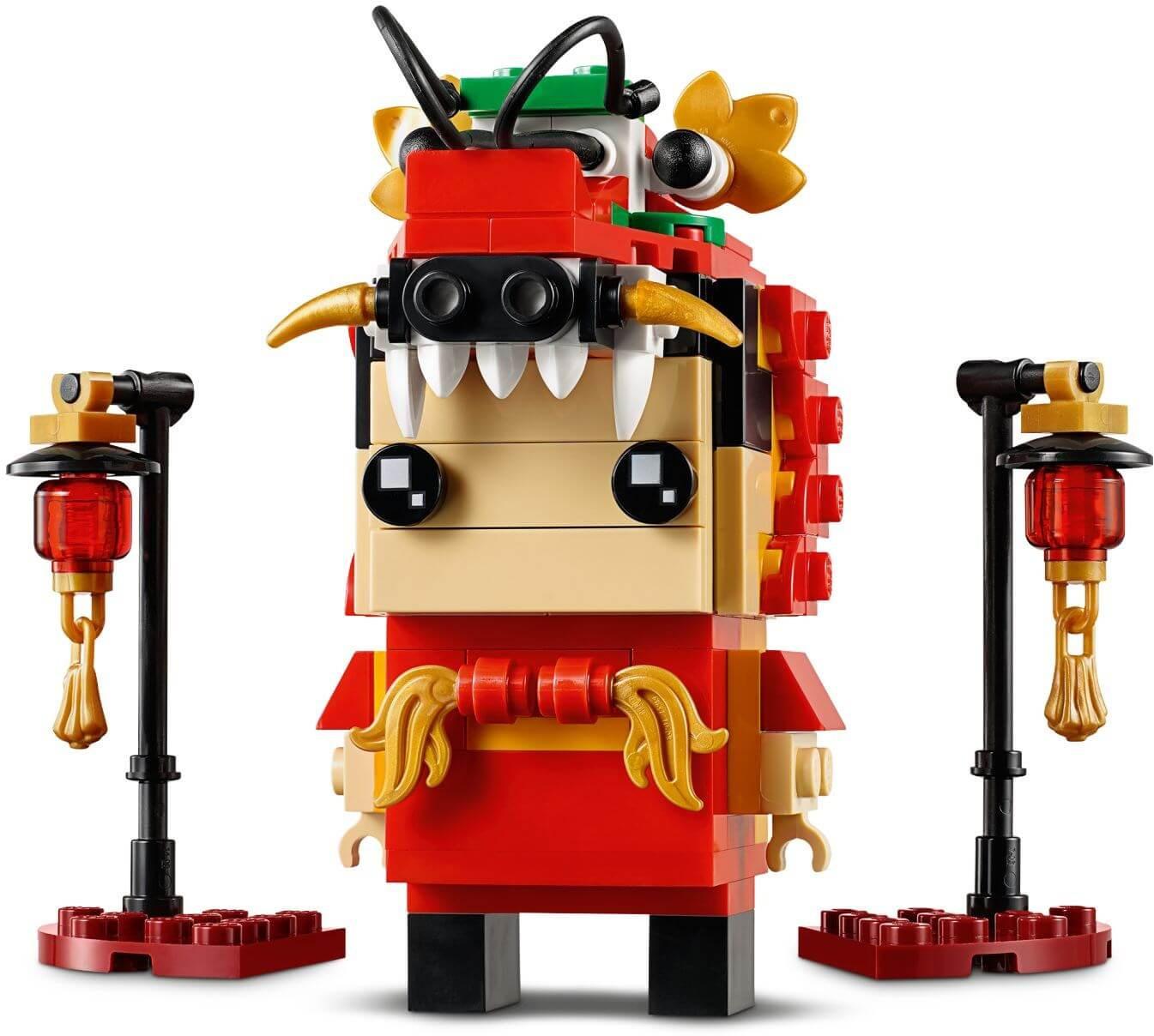 Đồ chơi lắp ráp Lego 40354 - Biểu Diễn Múa Lân
