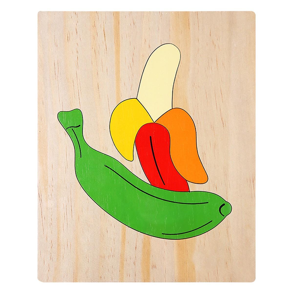 Tranh Ghép Chuối Đôi Vietoys VT3P-0126-8