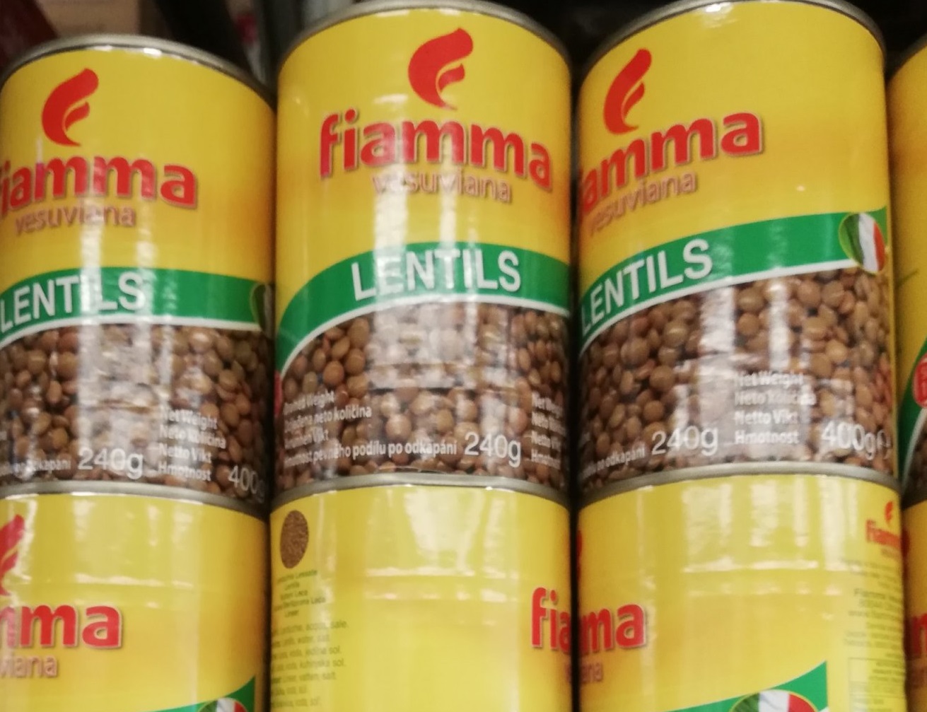 Đậu lăng Fiamma 400g