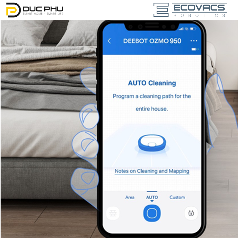 Robot hút bụi lau nhà Ecovacs Deebot T5 Hero