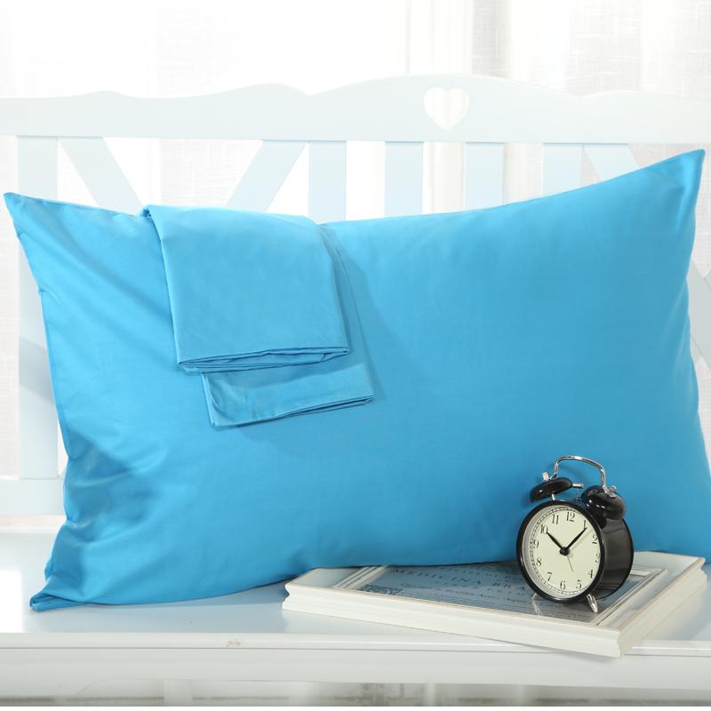 [Giá Ưu Đãi Hàng Ngày] 100% Cotton Vỏ Gối Cặp 100% Cotton Mã Hóa Đơn Màu 48 * 74cm Khách Sạn Gối