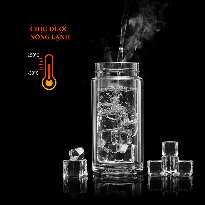 Bình lọc trà travel Samadoyo C002A, 238mL