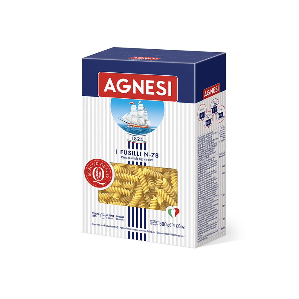 Nui Agnesi Fusilli N.78 500g