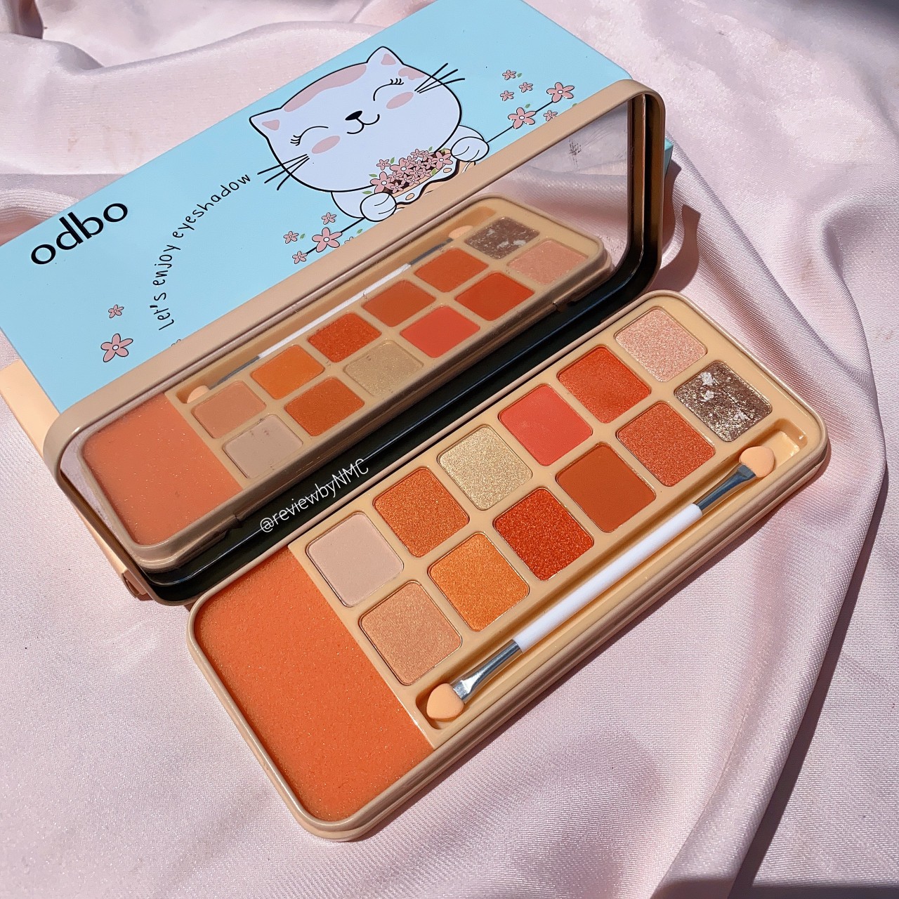 Bảng Màu Mắt Odbo Let's Enjoy Eyeshadow 12 Ô