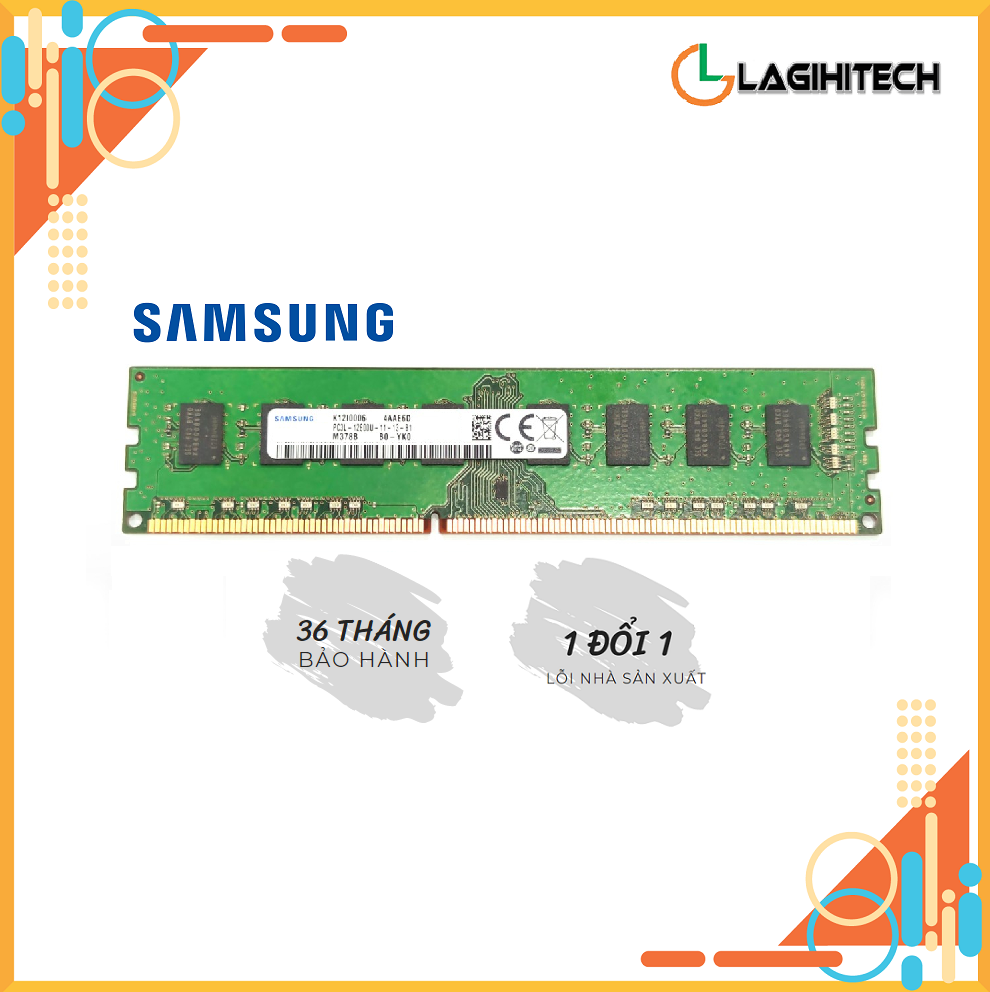 Lagihitech RAM Desktop DDR3L BUS 1600Mhz Chính Hãng Samsung Hynix