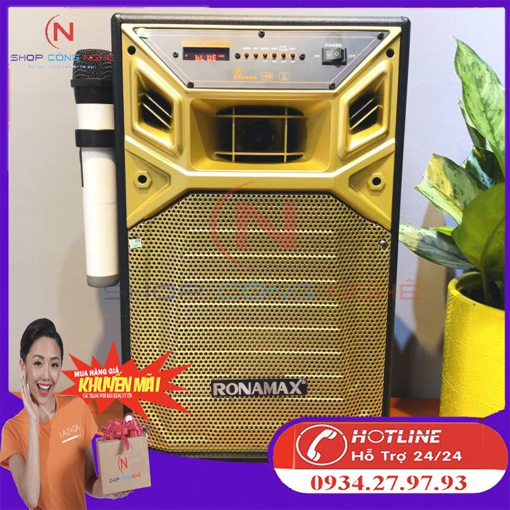 Loa Kéo Di Động bluetooth Ronamax Q8
