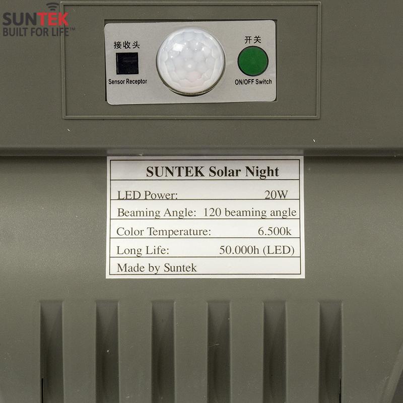 ĐÈN LED NĂNG LƯỢNG MẶT TRỜI SUNTEK JD-1920A