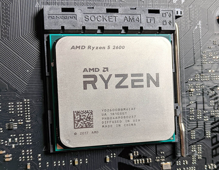 CPU AMD Ryzen 5 2600X 3.6GHz