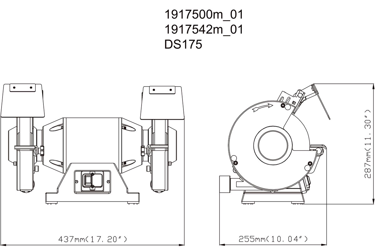 MÁY MÀI METABO DS 175