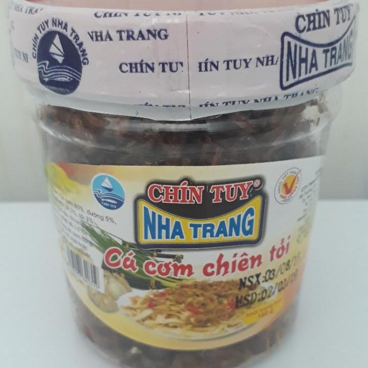 Cá cơm chiên tỏi Chín Tuy hộp 180g