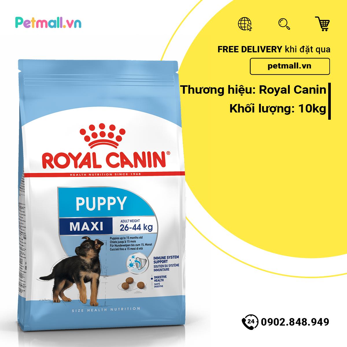 Thức ăn chó Royal Canin Maxi Puppy - 10kg