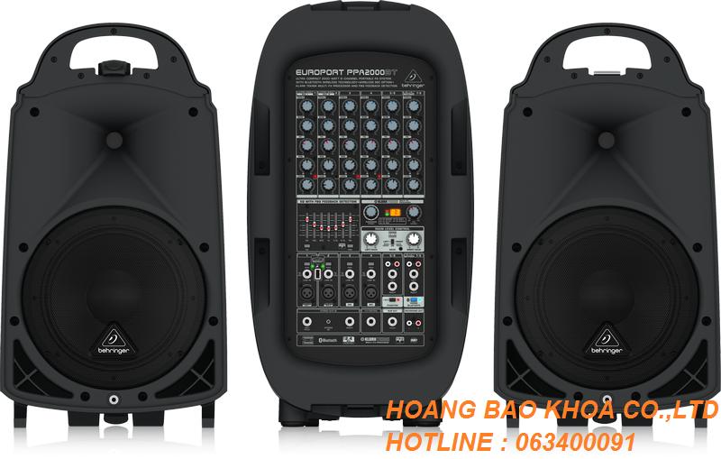 Loa di động Behringer EUROPORT PPA2000BT