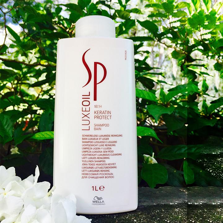 Dầu gội chữa trị tóc hư tổn SP Wella Luxe Oil Keratin Protect - 1000ml