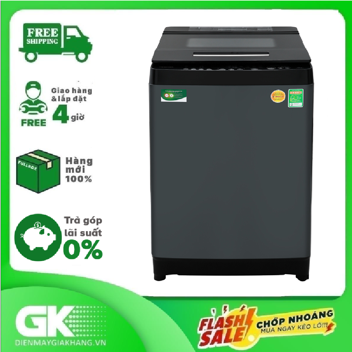 Máy giặt Toshiba Inverter AW-DUJ1400GV 13 Kg