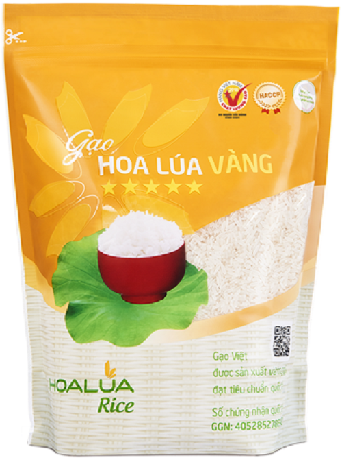 Gạo Hoa Lúa vàng 2kg