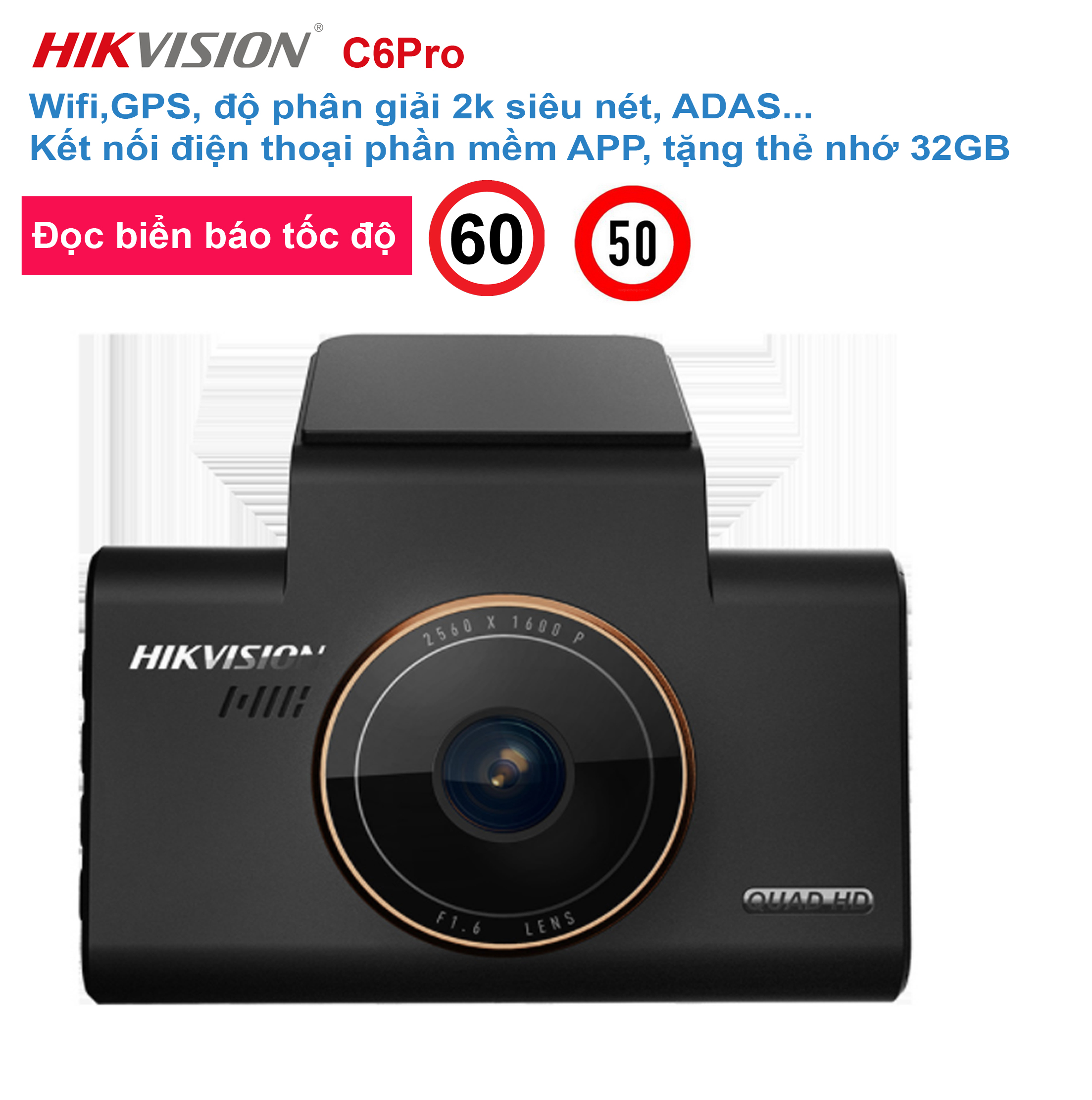 Camera hành trình Hikvision C6 Pro
