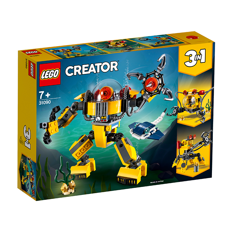 Lego Creator 31090 RôBốt Thám Hiểm Biển Sâu
