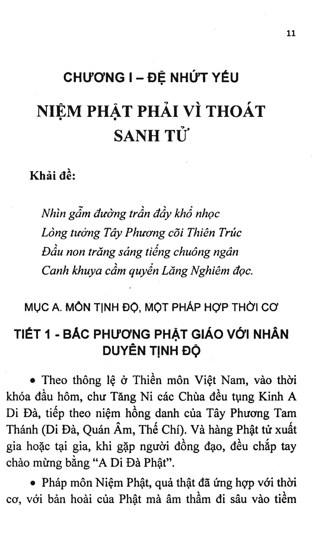 NIỆM PHẬT THẬP YẾU