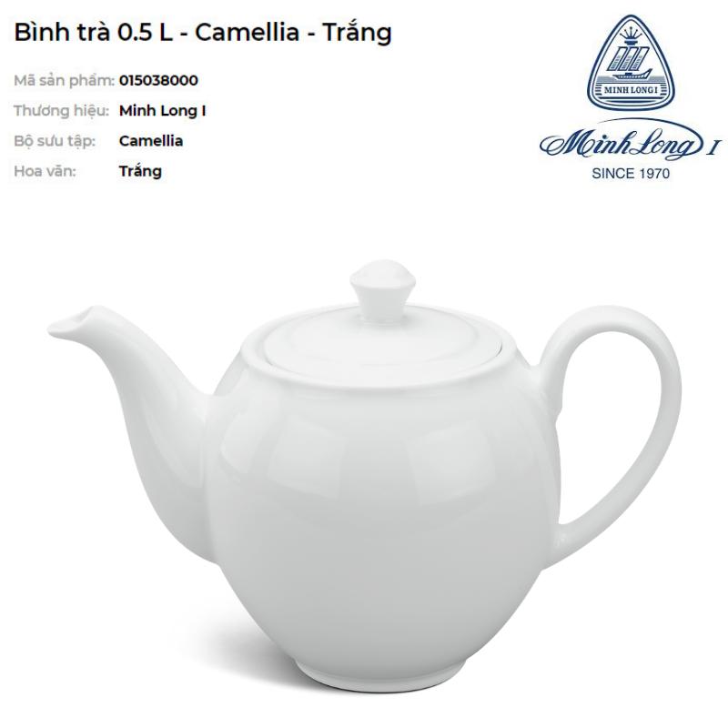 Bình sứ Camellia