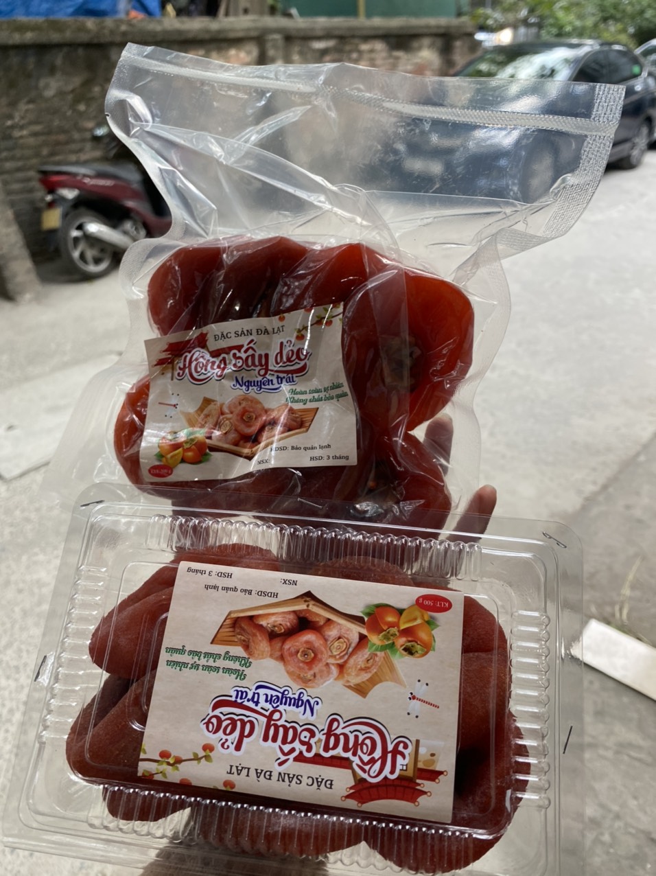 Hồng sấy dẻo Đà Lạt
