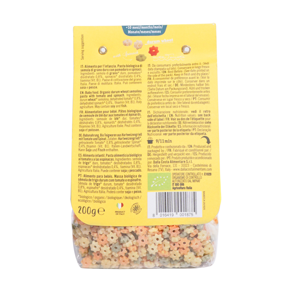 Nui Dalla Costa Organic Baby Pasta Space 200g