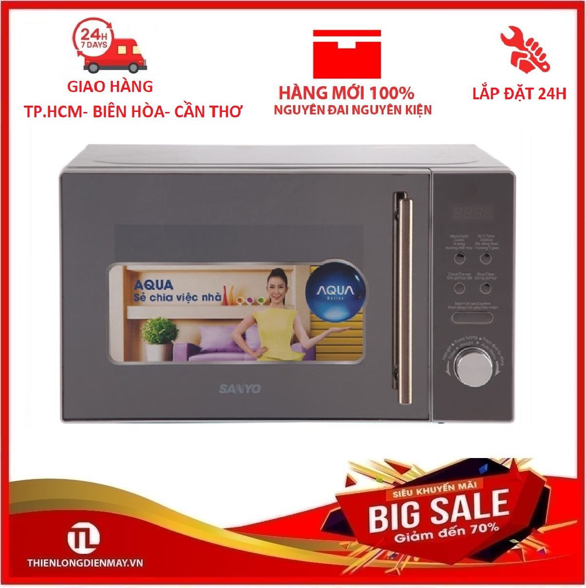 Lò vi sóng Sanyo EM-G2833V