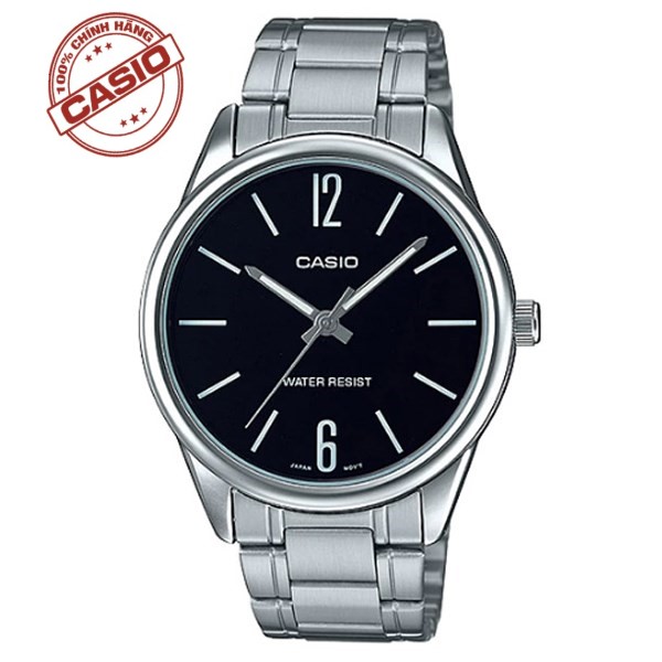 Đồng Hồ Nam Dây Thép Không Gỉ Casio MTP-V005D-1BUDF