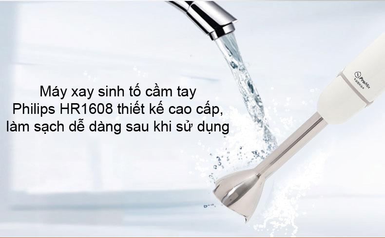 Máy xay sinh tố cầm tay Philips HR1608