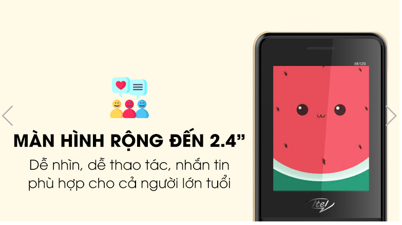 Điện thoại Itel it6120