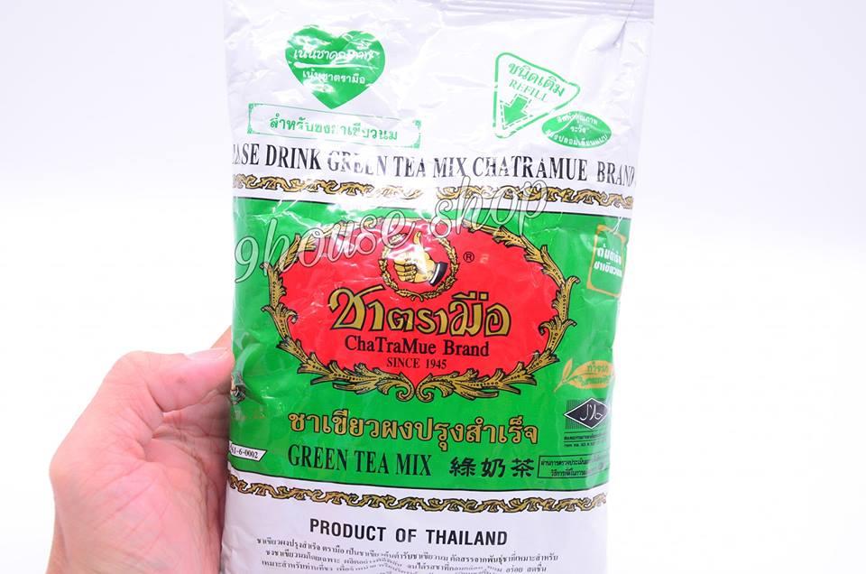 Bột trà xanh - Pha trà sữa Thái Lan 200g