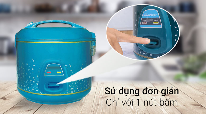 Nồi cơm điện Sunhouse SHD8619 1.8 lít