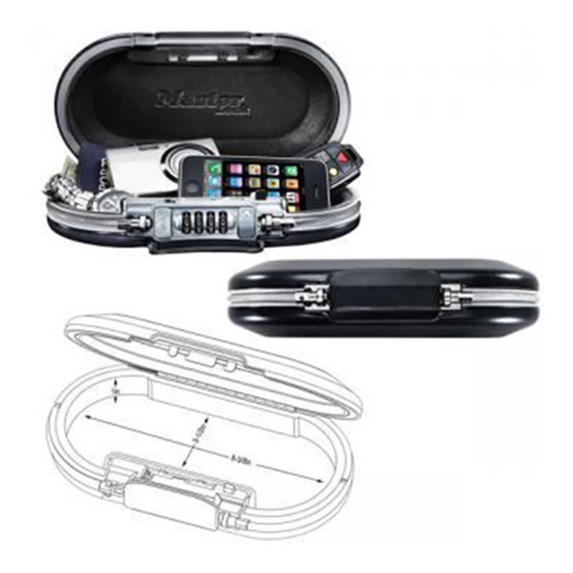 Hộp đựng đồ dùng cá nhân Master Lock 5900 EURD