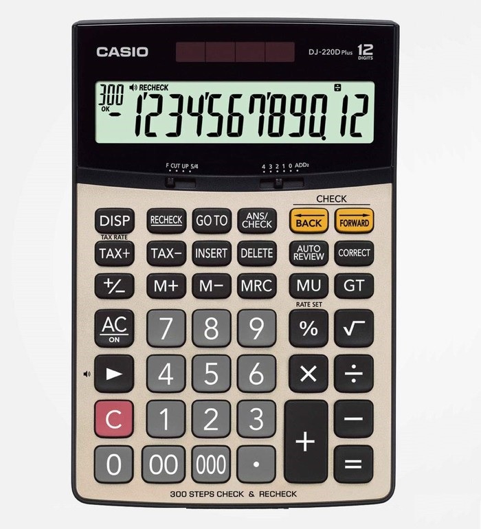 Máy Tính Casio Dj-220D Plus