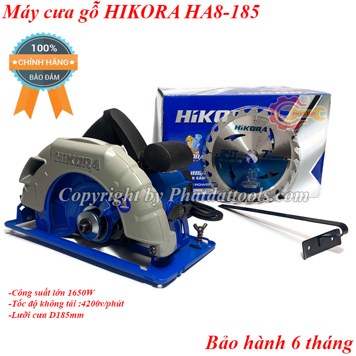 MÁY CƯA GỖ HIKORA HA8-185/185A