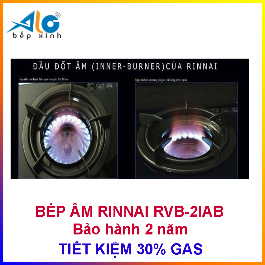 Bếp gas âm Rinnai RVB-2i