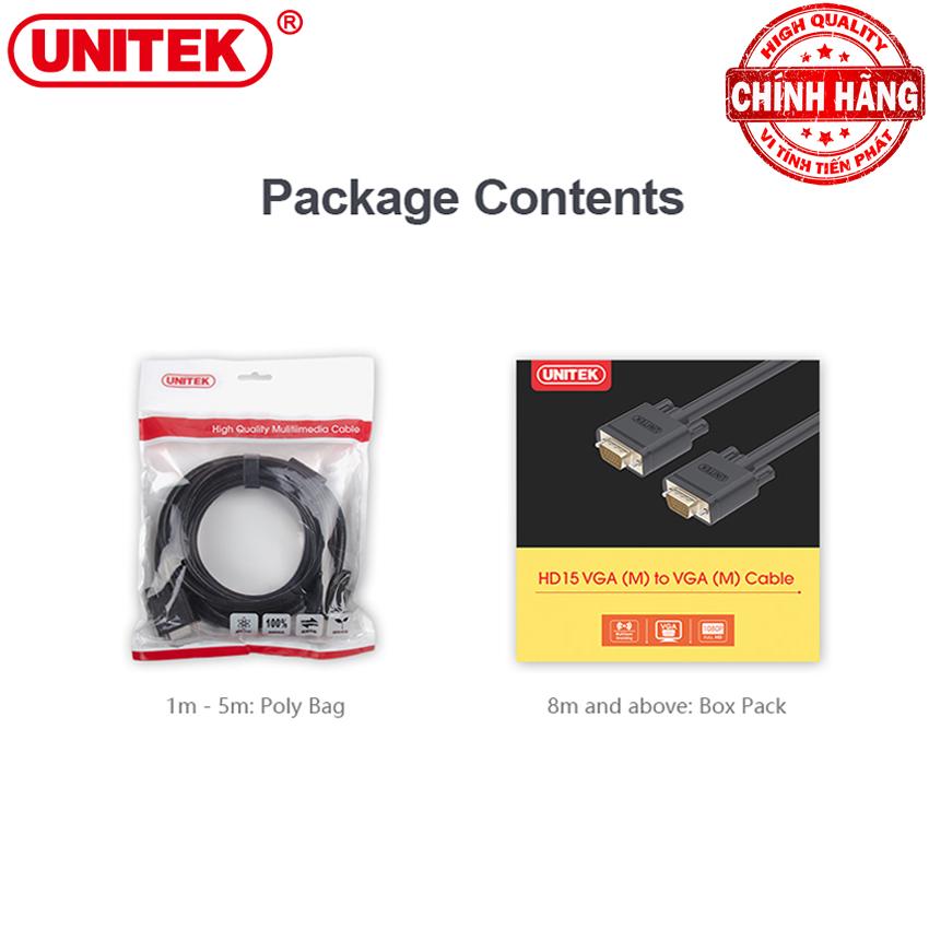 CABLE VGA LCD 3C+9 UNITEK Y-C517